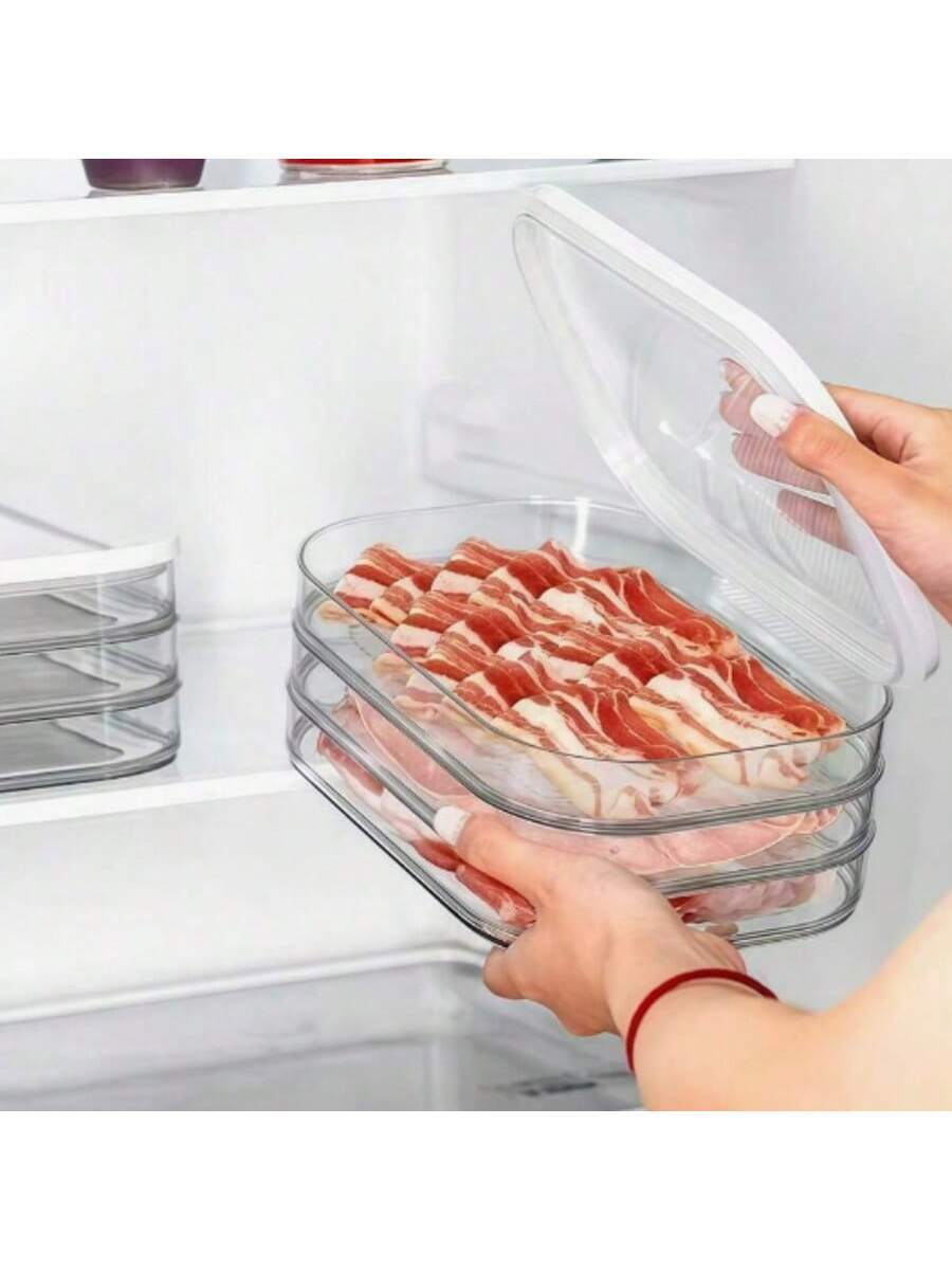 Contenedores de almacenamiento de alimentos apilables