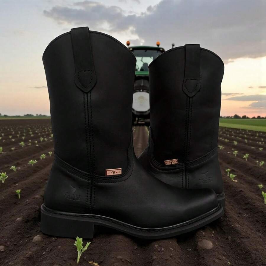 Bota Tomas Imas Trabajo Hombre American Piel Cuadrada Welt
