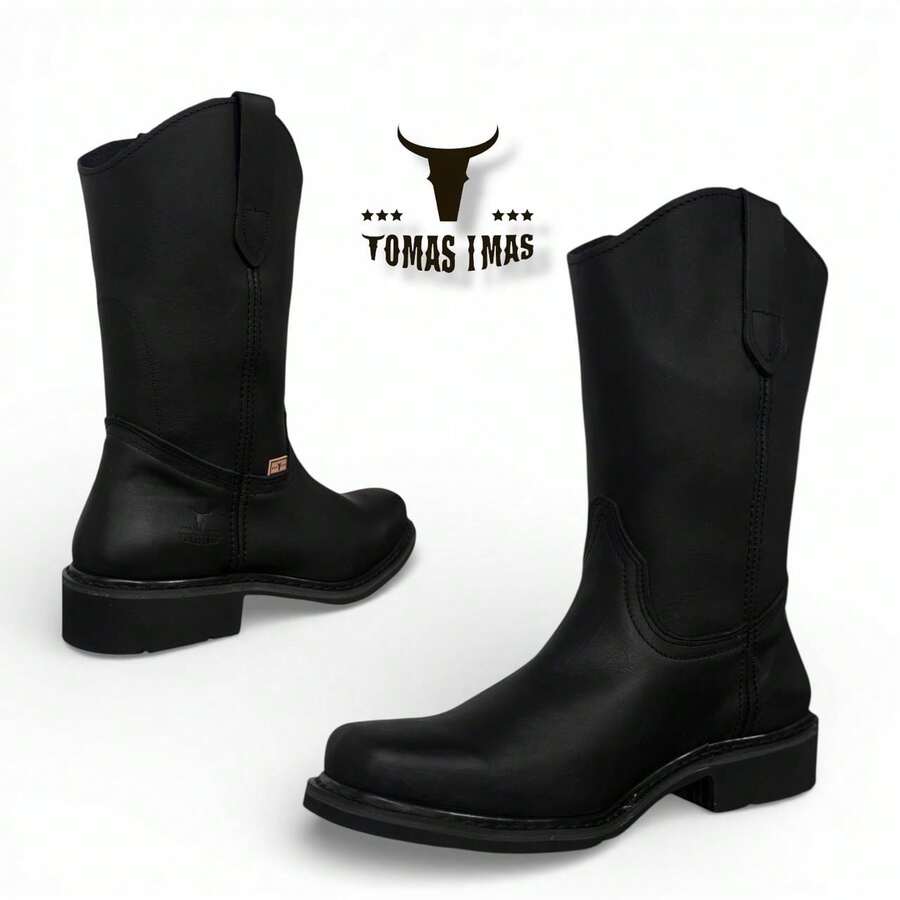 Bota Tomas Imas Trabajo Hombre American Piel Cuadrada Welt