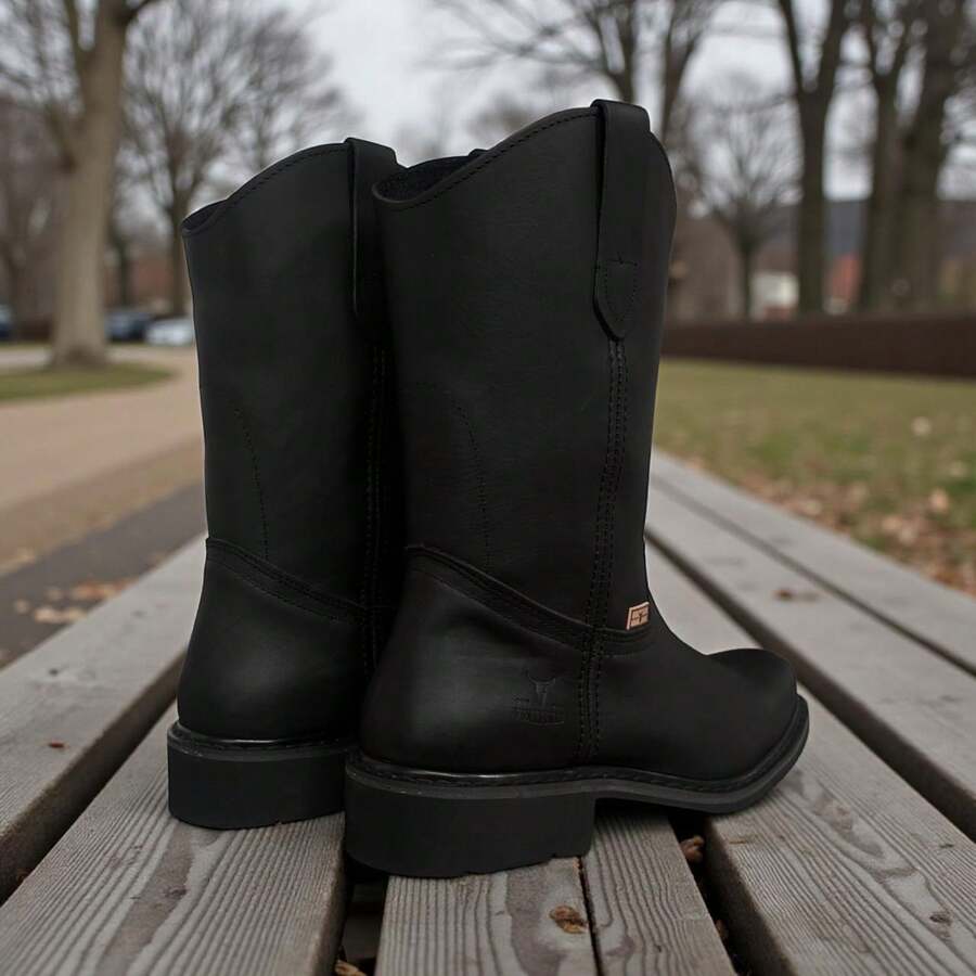Bota Tomas Imas Trabajo Hombre American Piel Cuadrada Welt