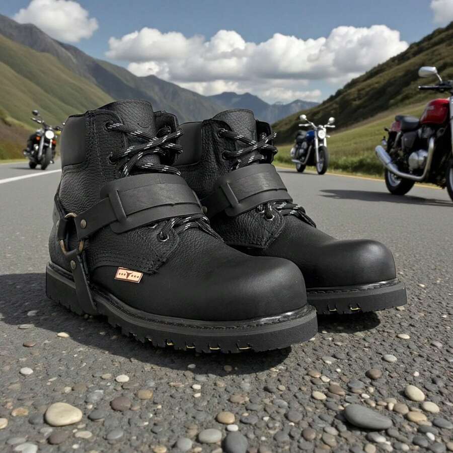 Bota  Industrial Casco Poliamida Dieleactrica Tomas Con Argollas