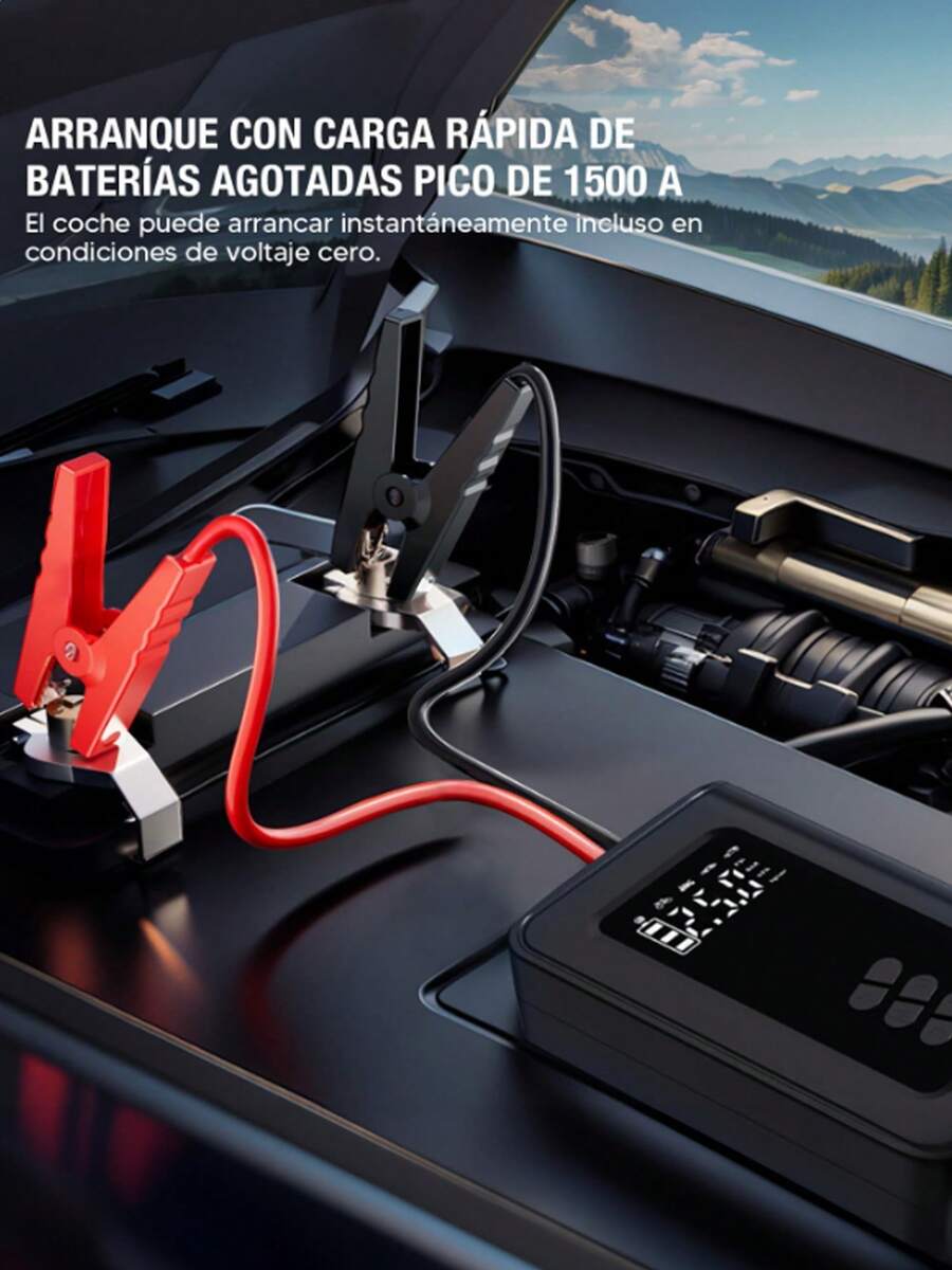 Fuente de alimentación de Arranque de Coche de 2500 A