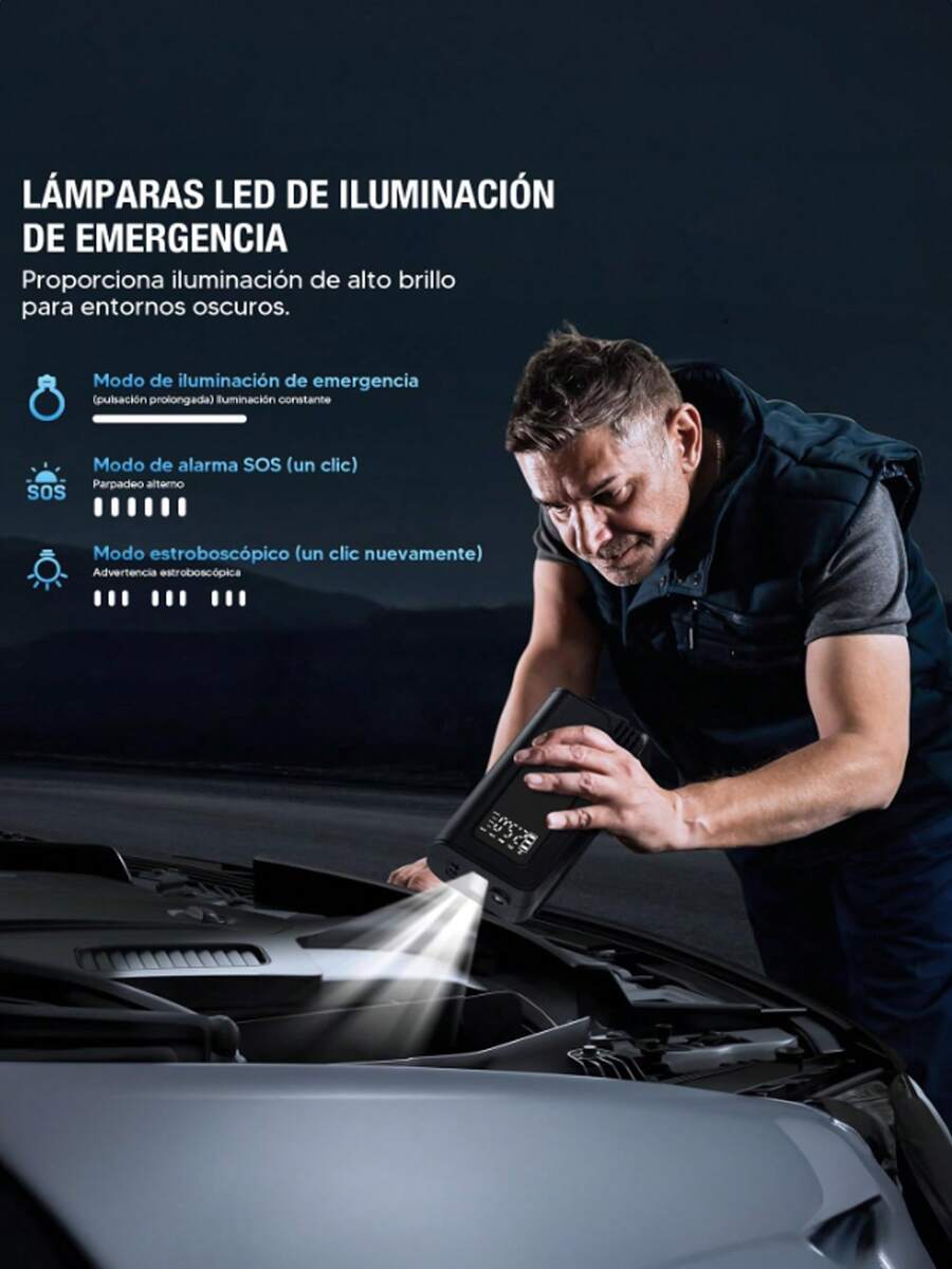 Fuente de alimentación de Arranque de Coche de 2500 A