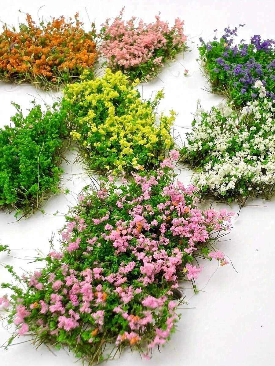 1 caja de Conjunto de flores artificiales