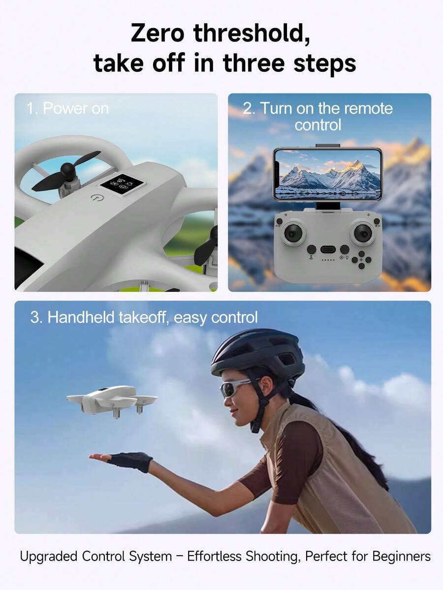 TOKQI Drone con cámara dual