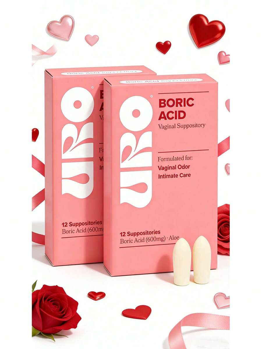 Supositorio vaginal de ácido bórico