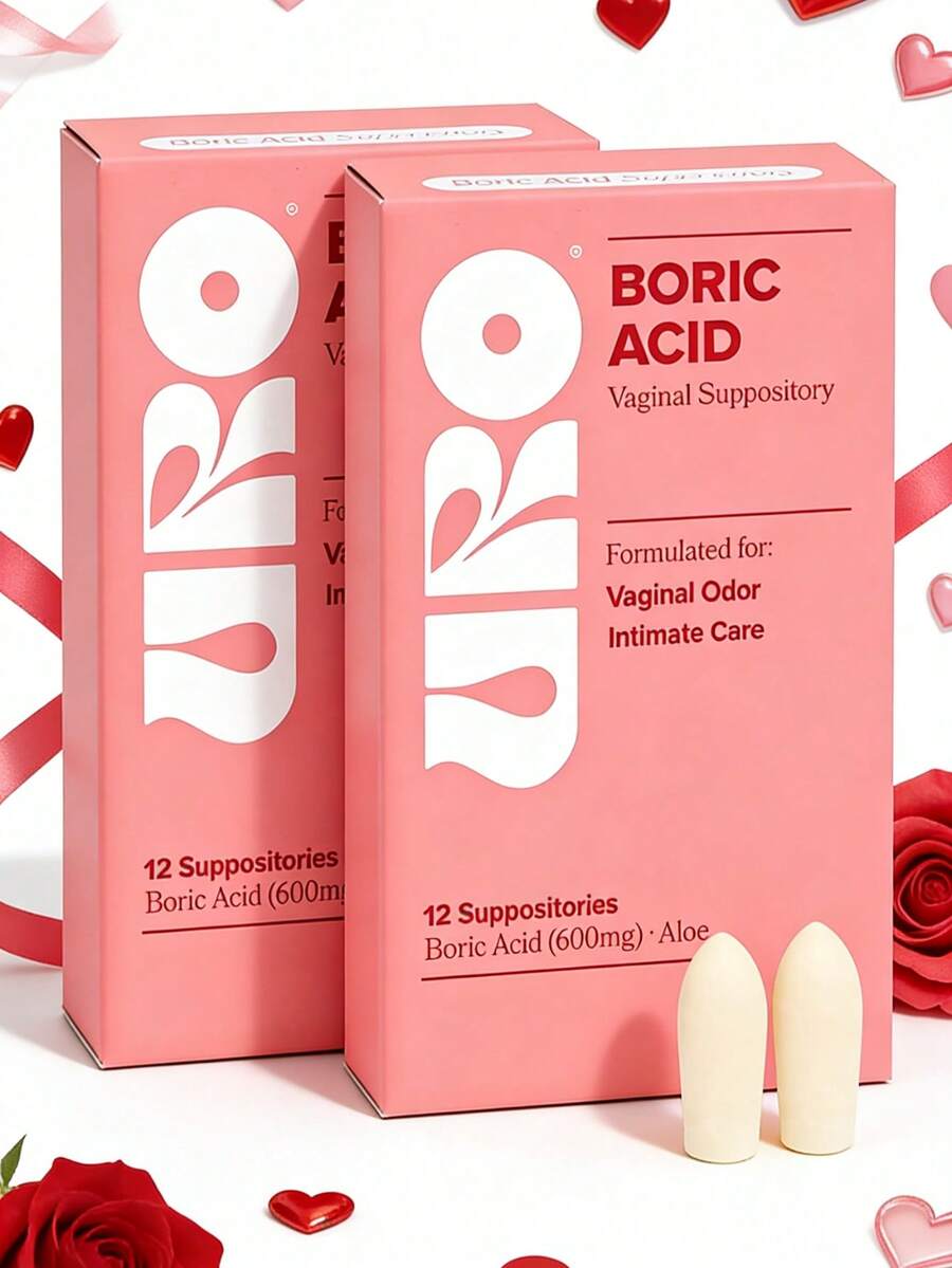 Supositorio vaginal de ácido bórico