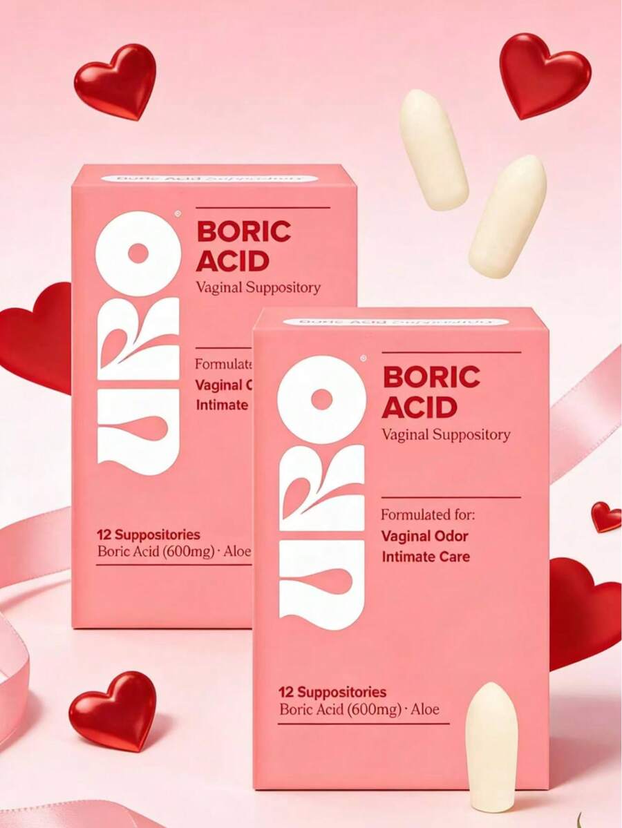 Supositorios de Ácido Bórico Vaginal