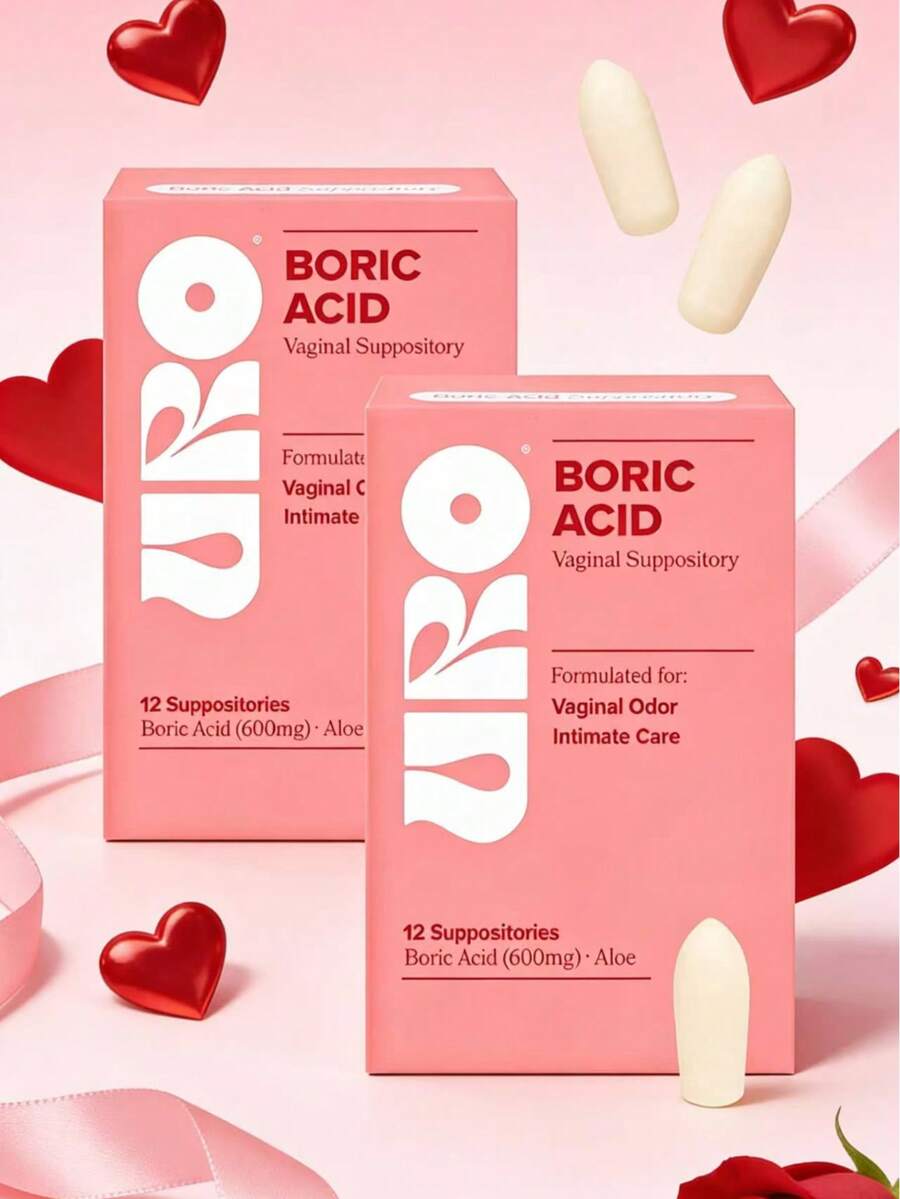 Supositorios de Ácido Bórico Vaginal