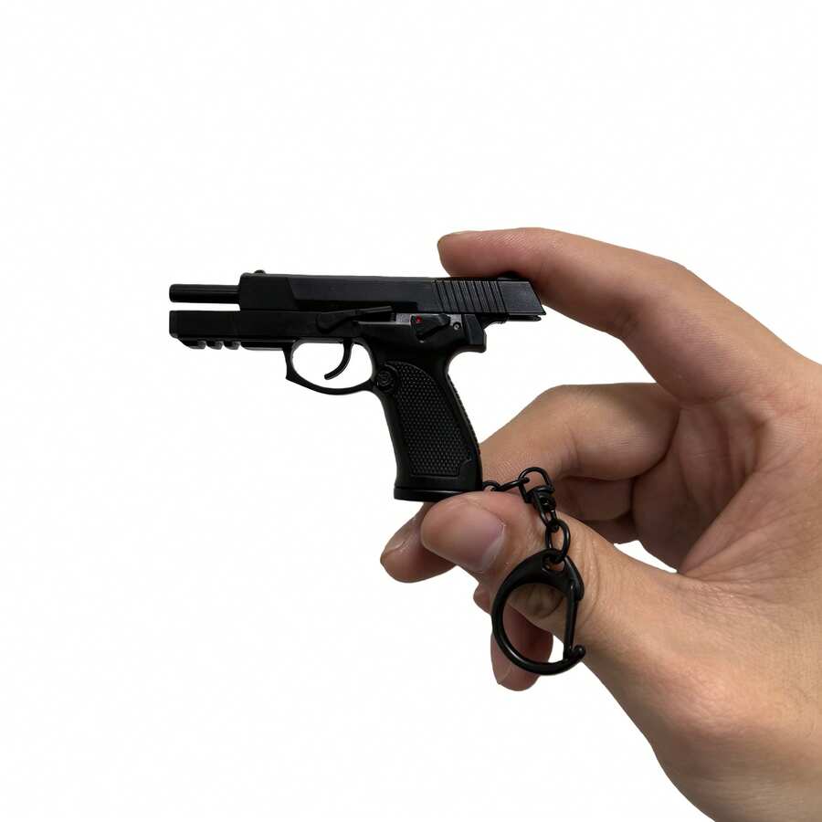 1 pieza Modelo de pistola de moda en miniatura a escala 1:3.5