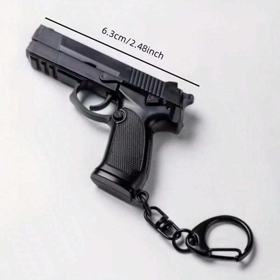 1 pieza Modelo de pistola de moda en miniatura a escala 1:3.5