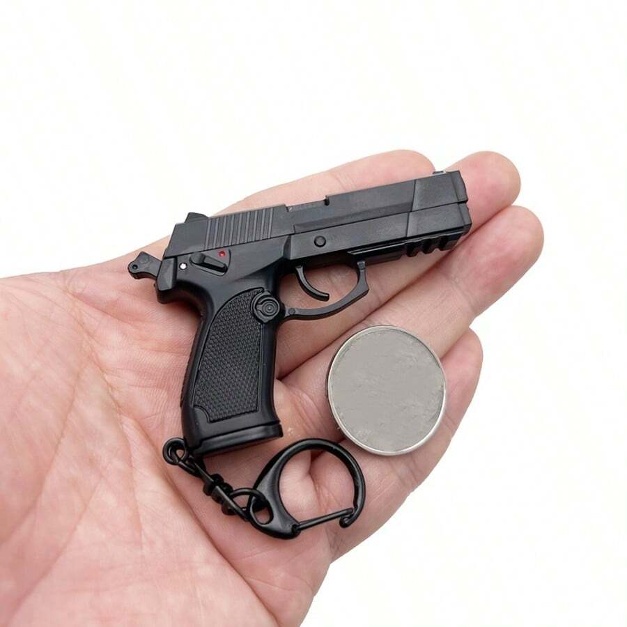 1 pieza Modelo de pistola de moda en miniatura a escala 1:3.5