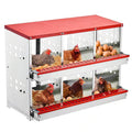 Cajas de Nidificación para Gallinas de 6 Huequeros