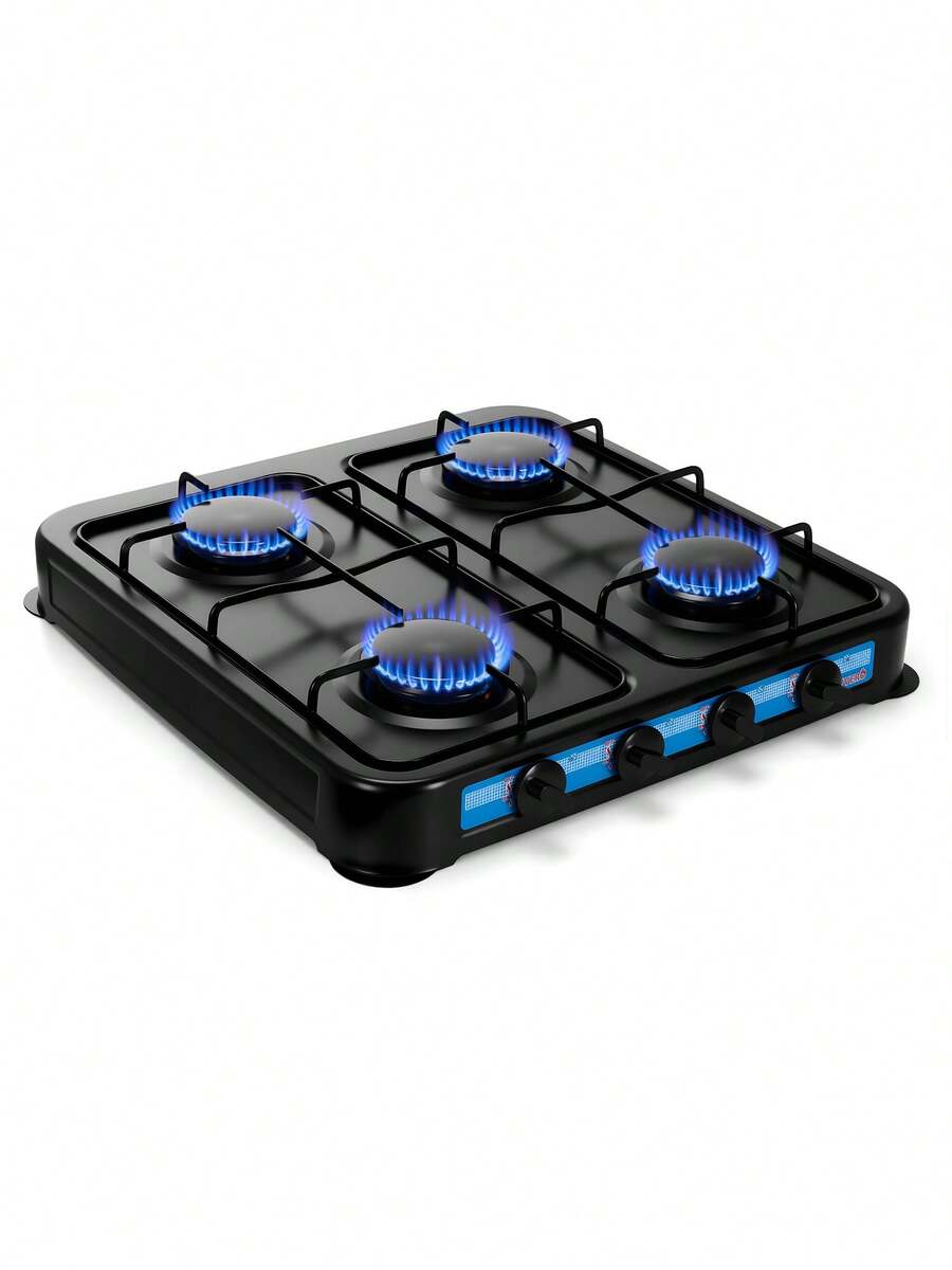Parrilla Empotrable  4 Quemadores Gas LP
