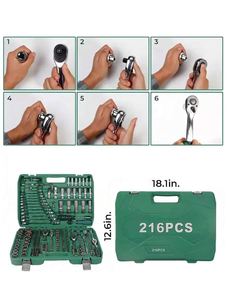 Juego De Herramientas Mecánicas Reparación De Automóviles