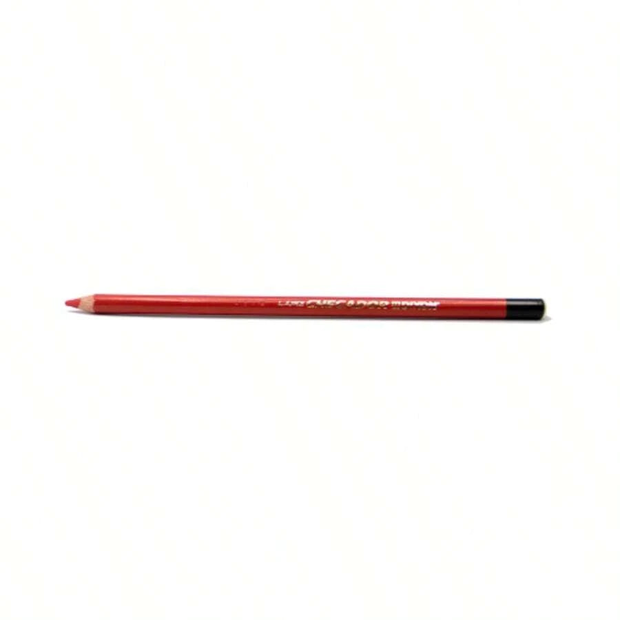12 Color Rojo Lápices checadores Dixon rojo