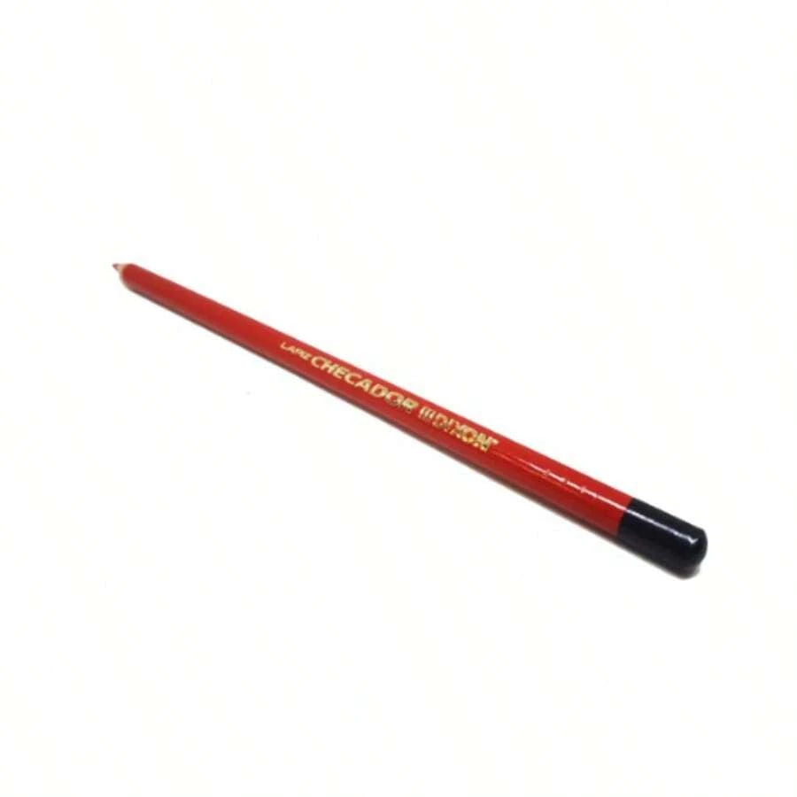 12 Color Rojo Lápices checadores Dixon rojo