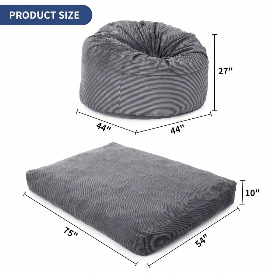 Sillón de Espuma Convertible 2 en 1