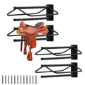 Portasillas de Montar en Pared con Barra Doble