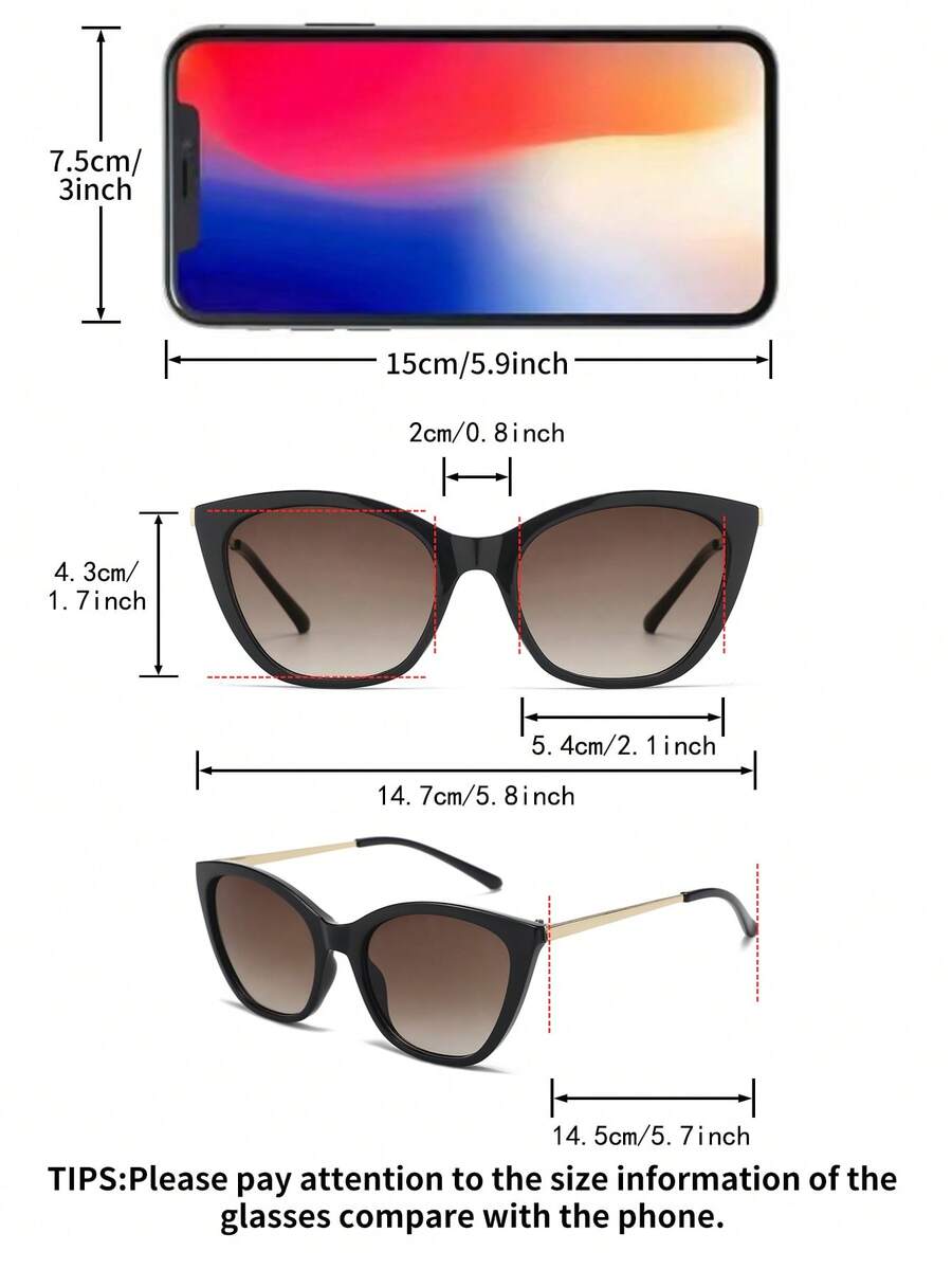gafas de mujer con montura de metal de estilo vintage