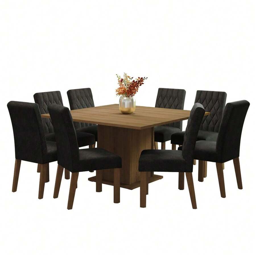 Juego De Comedor Con Mesa Y 8 Sillas