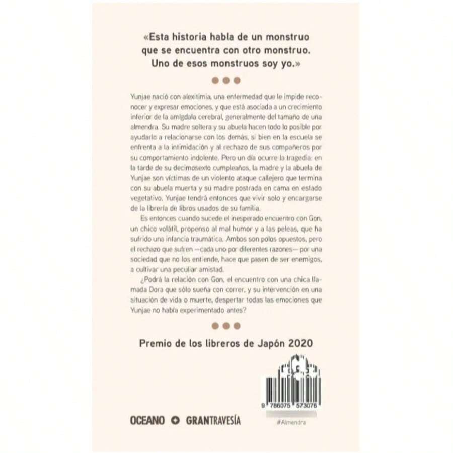 Libro Almendra - Won-pyung Sohn