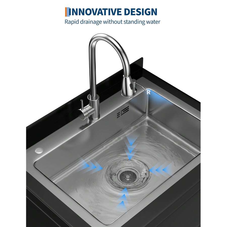 Fregadero Utilitario de Acero Inoxidable