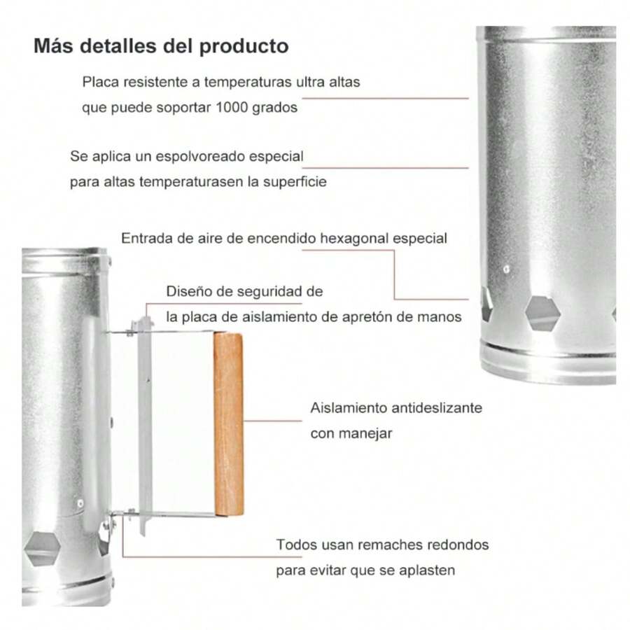 Encendedor de Chimenea de Carbón