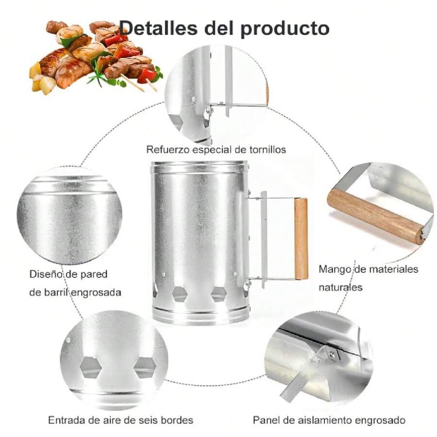 Encendedor de Chimenea de Carbón