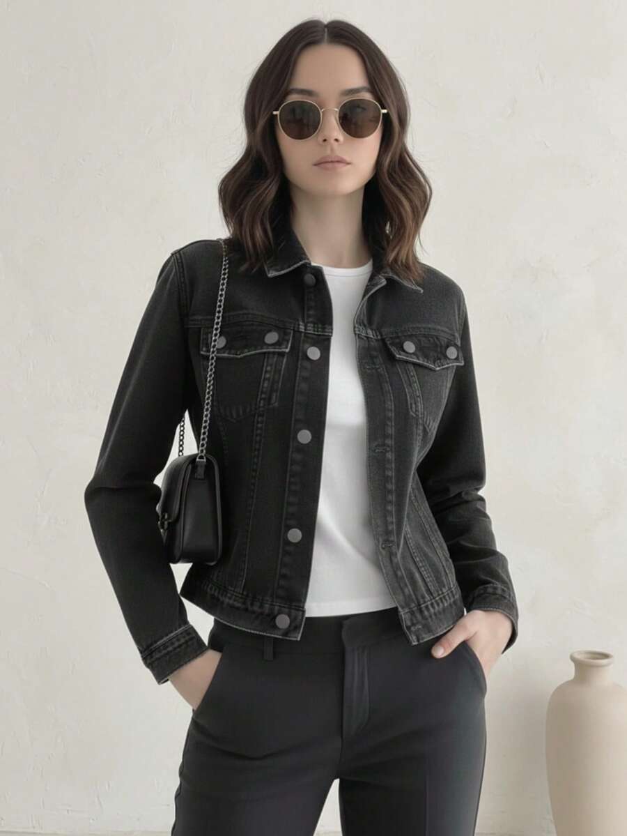 Chamarra Campera de Mezclilla