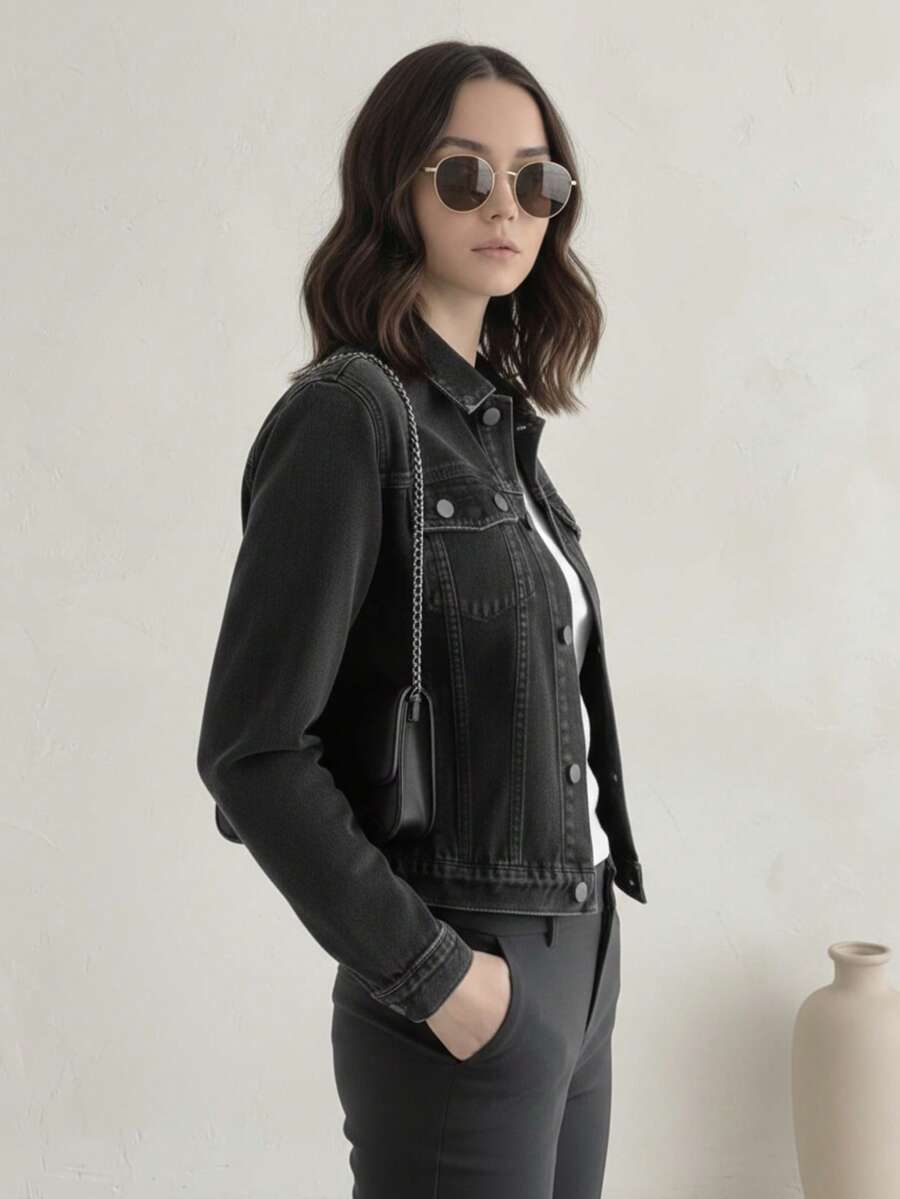 Chamarra Campera de Mezclilla