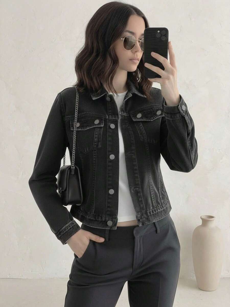 Chamarra Campera de Mezclilla