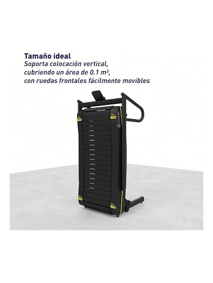 Caminadora Curva Plegable con Pantalla Digital