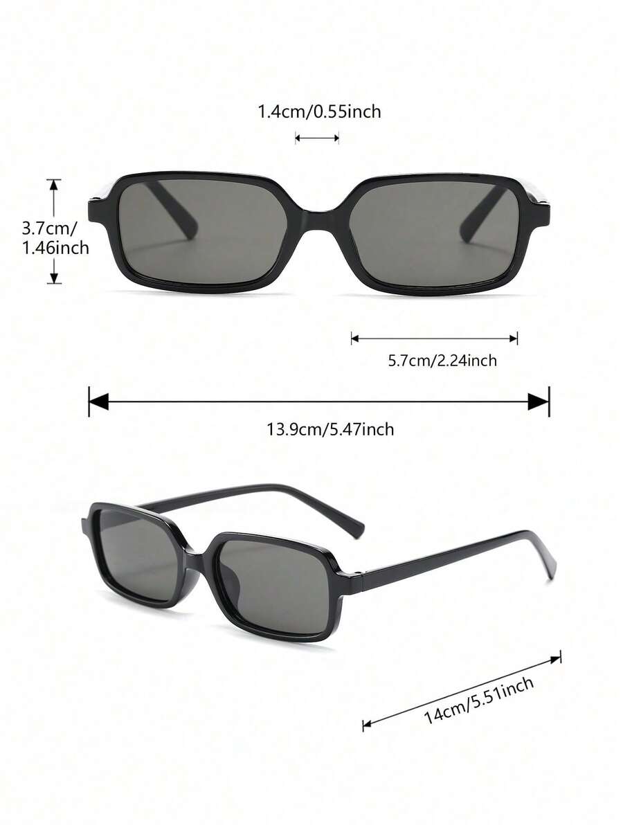 gafas con estampado de leopardo y marcos geométricos multicolor