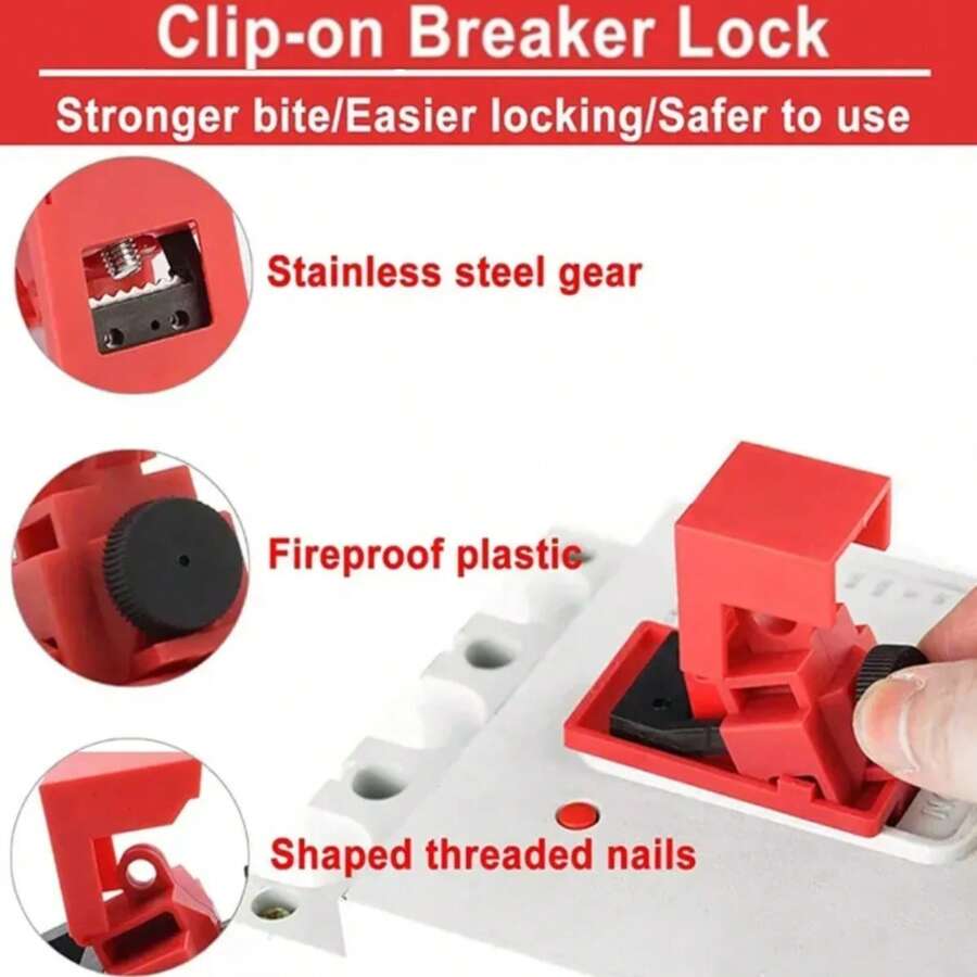 40Pcs Kit de Bloqueo Y Etiquetado