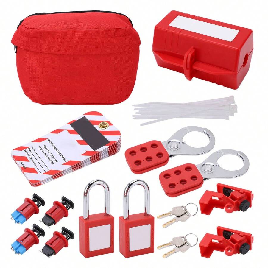 40Pcs Kit de Bloqueo Y Etiquetado