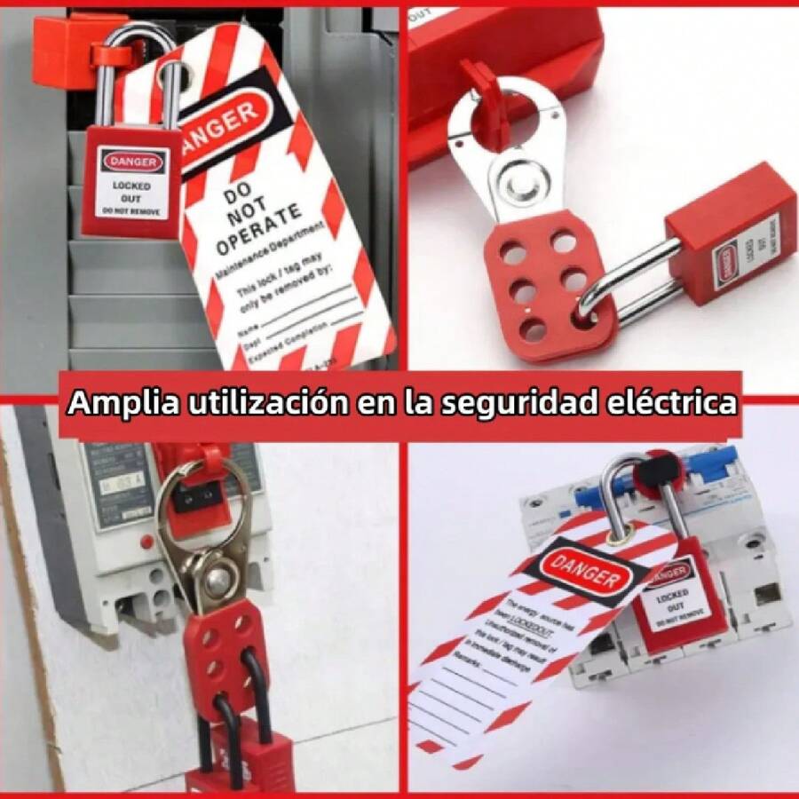40Pcs Kit de Bloqueo Y Etiquetado