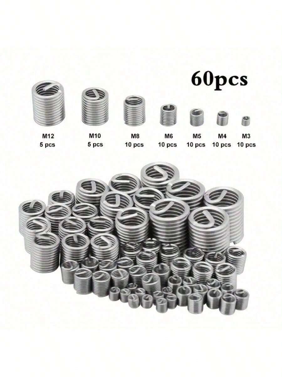 Kit de insertos de reparación de rosca de acero inoxidable