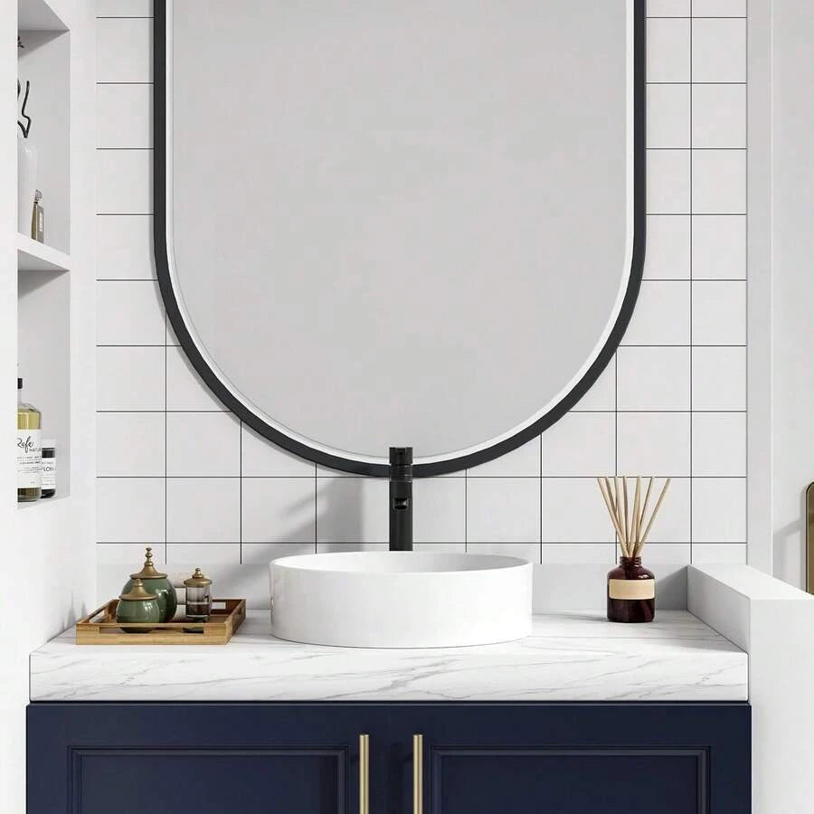 Baño artístico rectangular