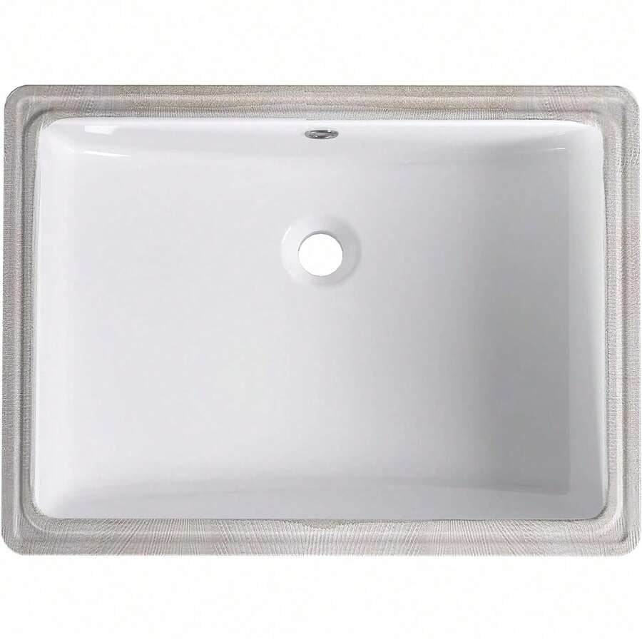 Baño artístico rectangular