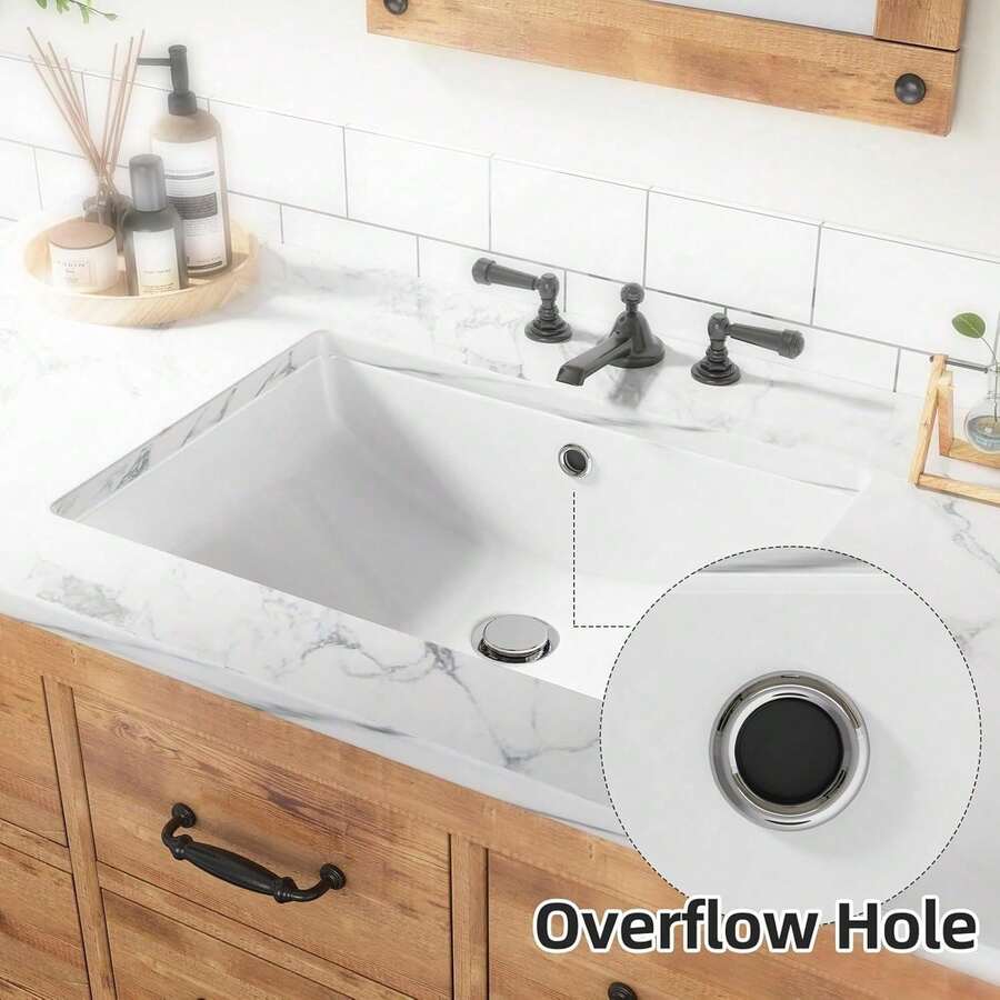 Baño artístico rectangular