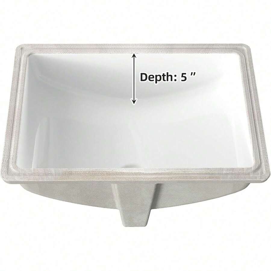 Baño artístico rectangular