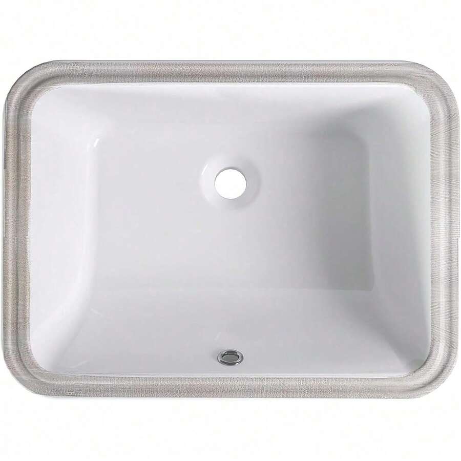 Baño artístico rectangular