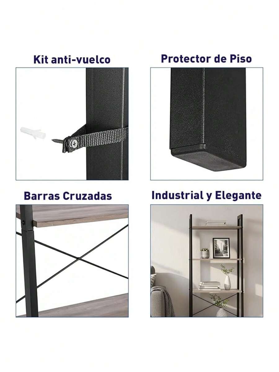 Estante Organizador Multifuncional de 4 Niveles