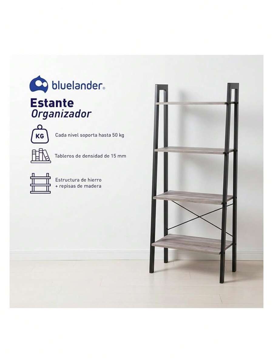 Estante Organizador Multifuncional de 4 Niveles