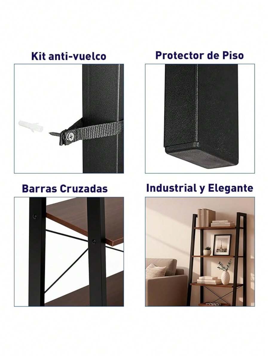 Estante Organizador Multifuncional de 4 Niveles