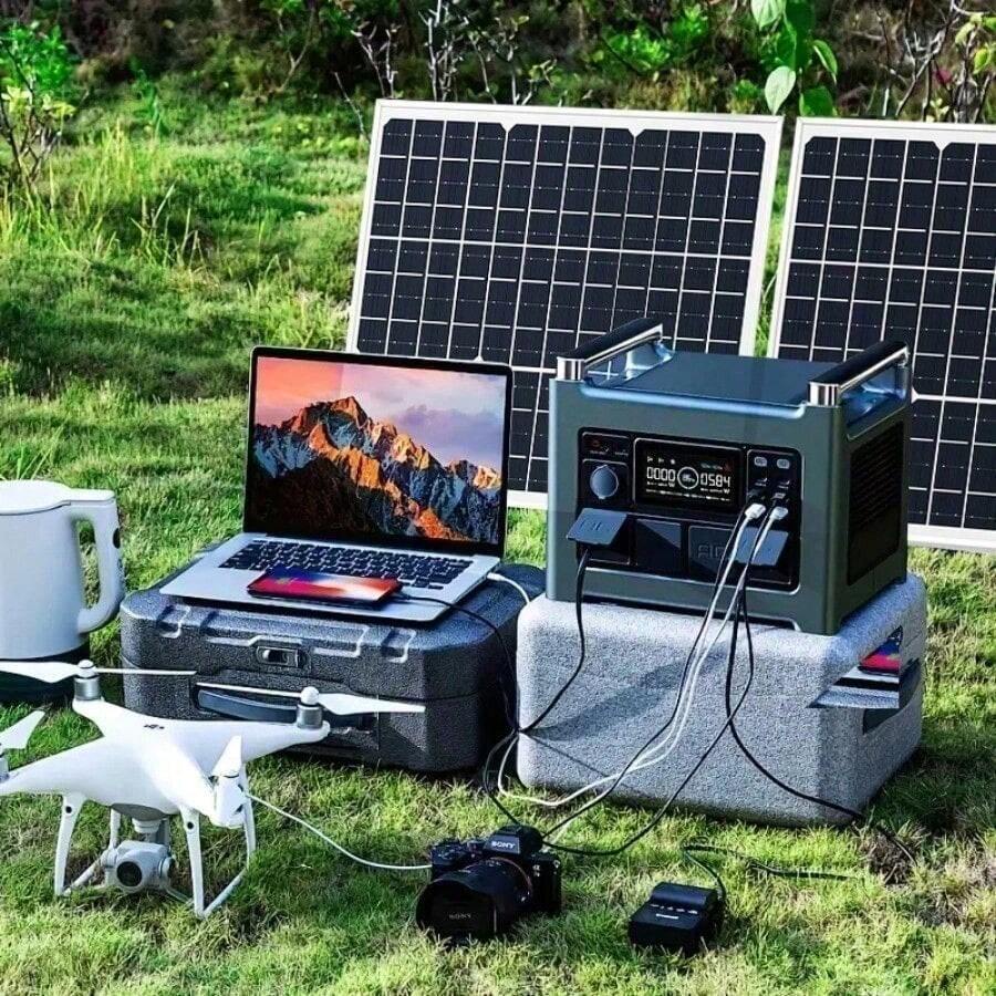 Panel solar portátil