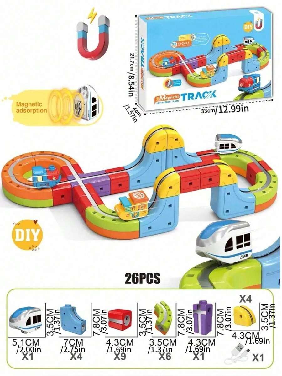 1 Set Tren Maglev 360