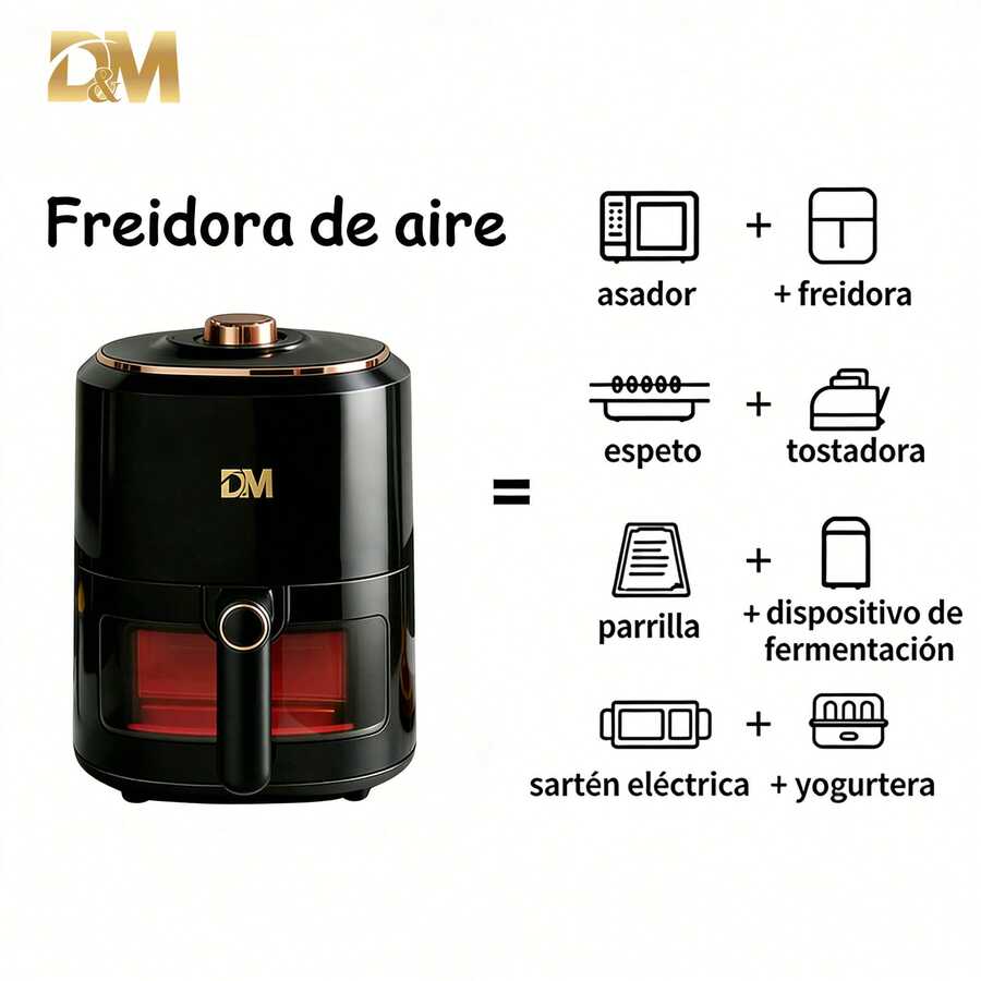 freidora de aire de 7.5