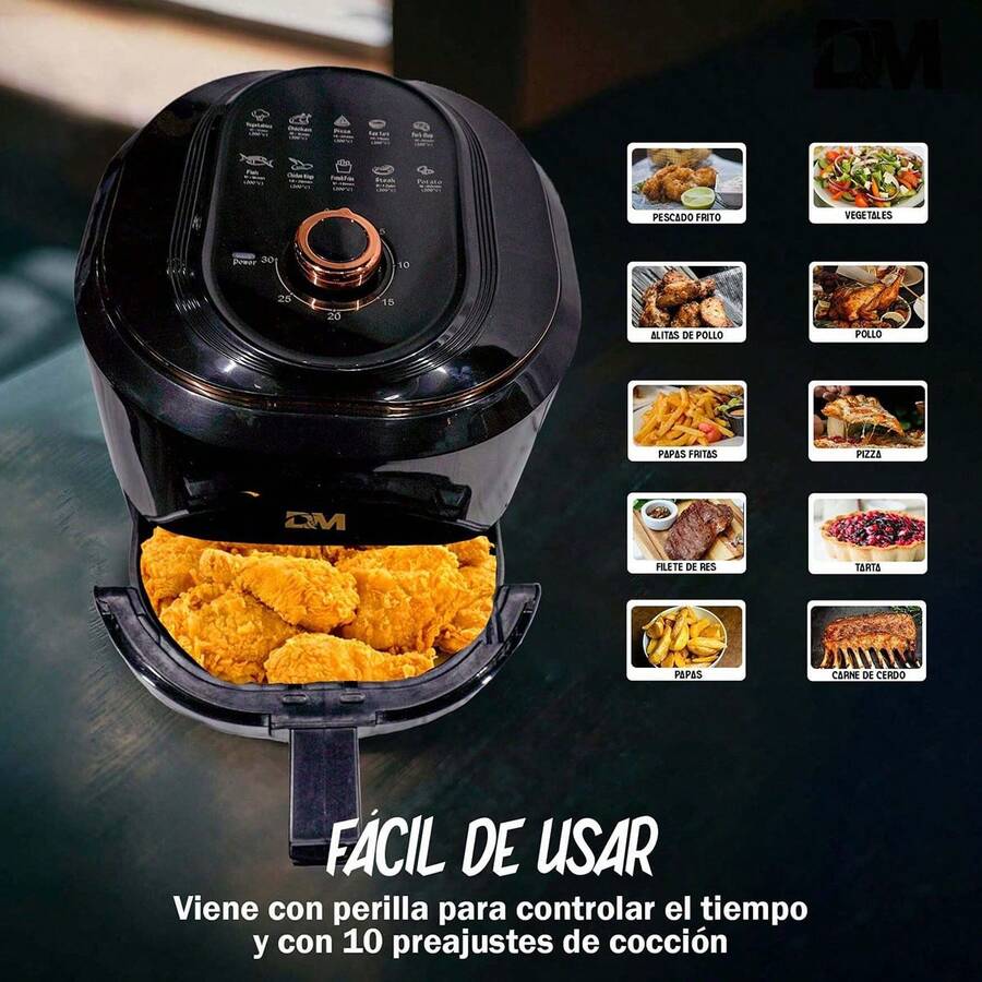 freidora de aire de 7.5